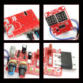 KOGEEK 40A/100A Spot Welding Machine Control Board Adjustable Time Current Digital Display Welder Transformer Controller Board. 