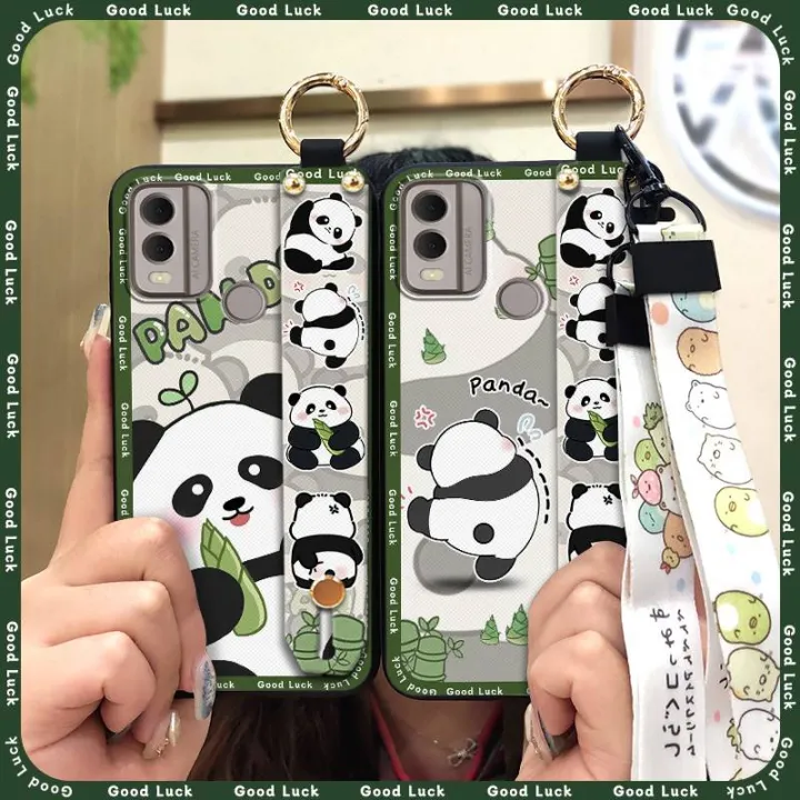 Cartoon%20Wrist%20Strap%20Phone%20Case%20For%20Nokia%20C22%20Fashion%20Design%20Cute%20Dirt-resistant%20Wristband%20Anti-dust%20Waterproof%20ring%20-%20Image%205