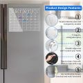 Refrigerator Sticker Acrylic Writing Board Message Board Schedule Clipboard Schedule Magnetic Suction Plate. 