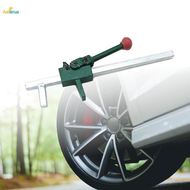 Manual Tire Changer Expander Portable Iron Hand Mounting Tool with Marker 35cm Length