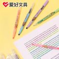 【The Quiet Page】6pcs/set Aihao 64125 Rilakkuma Highlighter Kawaii Expression Paint Marker Pen School Office Office Stationery Supply. 