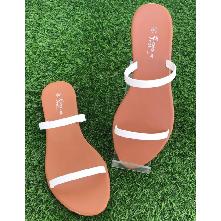 Ladies Flat Slipper Slides / Flip Flops / House Slippers