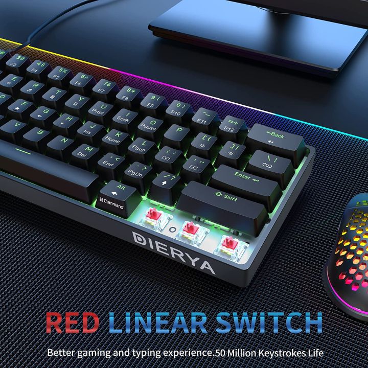 DIERYA%2061%20Keys%20Wired%20Mechanical%20Gamer%20Keyboard%2060%25%20Mini%20Mechanical%20Gaming%20Keyboard%20for%20Office%20computer%20PC%20gaming%20accessories%20-%20Image%202