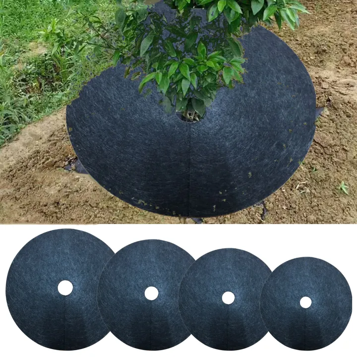 Weeding Cloth Mulch Weeding Cloth Non-Woven Gardening Biodegradable Mat Control ...