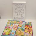 HOT Cute Cartoon Colouring Book Kids A5 Picture Art Block 135gsm 10sheet (Price For 1 Book). 