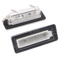 Car LED License Plate Light for Benz Smart for Two Coupe Convertible 450 451. 