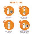 Air Wick Lemon & Orange Blossom Refill + Automatic Spray - 250 ml - Freshmatic Air Freshener Kit | 2600 Sprays Guaranteed |Automatic Room Freshener, Bathroom Freshener and Room Spray NUZ. 