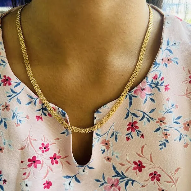 Gold%20plated%203.5MM%20Bismark%20Chain%20For%20Ladies%20&%20Gents%2018/24%20Inch%20-%20Image%206