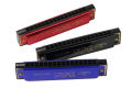 Musical Instrument 32 Holes Metal Bee Mouth Organ for Kids - Harmonica (Key of C). 