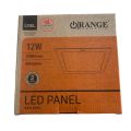 Orange LED Panel Light. 
