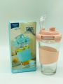 Lovwish Glass Tumbler Glass 410ml Water Bottle Coffee Mugs Shaker Cup. 