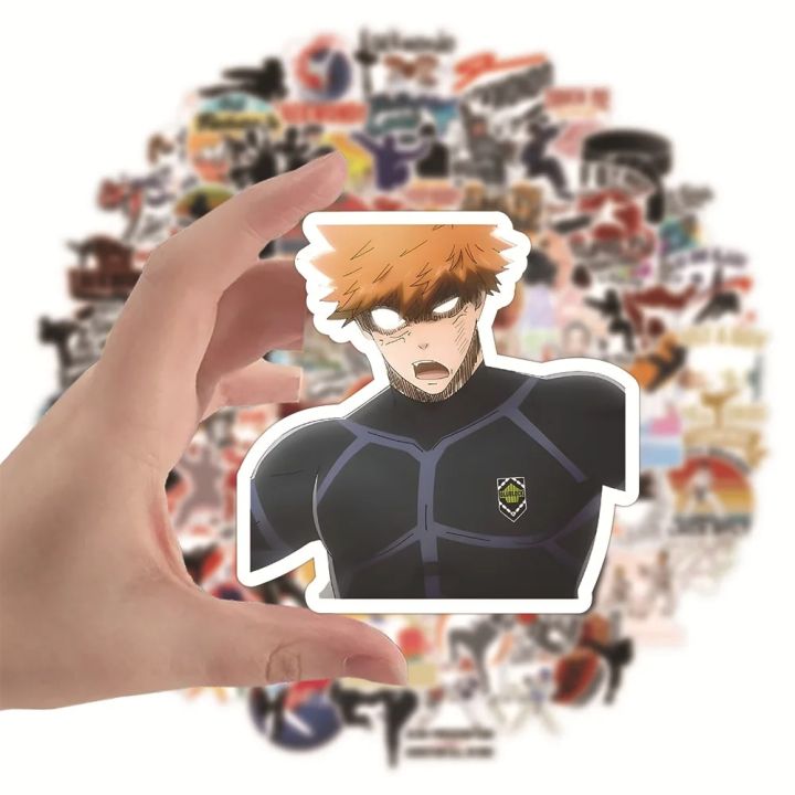 100%20s%20Blue%20Lock%20Stickers%20Isagi%20Yoichi%20Cartoon%20Stickers%20Decals%20DIY%20Phone%20Case%20Laptop%20Skateboard%20Cool%20Anime%20Kids%20Sticker%20Toy%20-%20Image%206