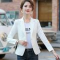 Small Suit Jacket for Women2023Spring and Summer Thin Korean Style Fashion Short Slim Fit Slimming Versatile Suit Top Black. 