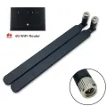 2pcs 4G Antenna 10dBi SMA Male 700-2700MHz for LTE Router External Wifi Aerial for Huawei B593 E5186 B315 B310 B880 B890. 