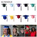 Graduation Hat 2024 Graduation Bachelor Hat with Tassel Adult Unisex Solid Color Cap for Festive Party Decor Buy. 