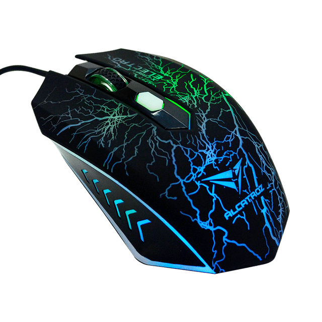 Alcatroz X-Craft Classic Gaming Mouse - Electro