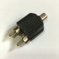 RC female  Jack To 2 RC Male  Plug Adapter. 