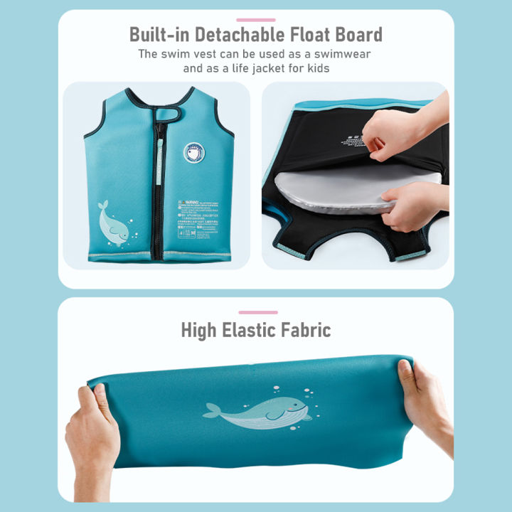 Mambobaby%20Non-inflatable%20Kids%20Swim%20Vest%20Life%20Jackets%20for%20Kids%20Boys%20Girls%20Swim%20Vest%20with%20Detachable%20Float%20Board%20for%20Age%203-6%20Years/%2028.7-61.7lbs%20-%20Image%208