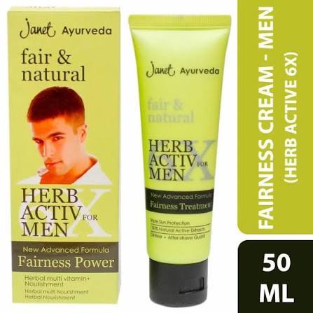 Fair & Natural Herb Active For Men Fairness Treatment - 50ml