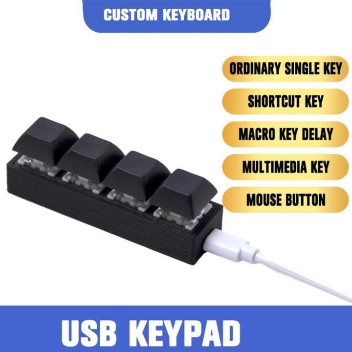 USB%20Keyboard%204%20Keys%20Mechanical%20Keyboard%20Custom%20Keyboard%20Shortcuts%20Mini%20Keyboard%20Keys%20Single%20Row%20-%20Image%204