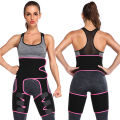 Slimming Belt Waist Scissors Leg Shaping Rubber Slim Thigh Trim 1 Piece Neoprene Trainer Sports Shapewear Fat Burning Compression Belt Women. 