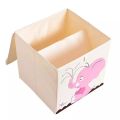 Cartoon Animal Pattern Kids Toy Storage Box With Flip Lid Linen Foldable Little Tikes Toy Box Chests Storage Laundry. 