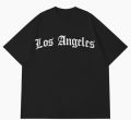 Oversized LOS ANGELES T Shirts for Men Baggy Shirt Streetwear Men Tee Workout Casual Short Sleeve Cotton Tee. 