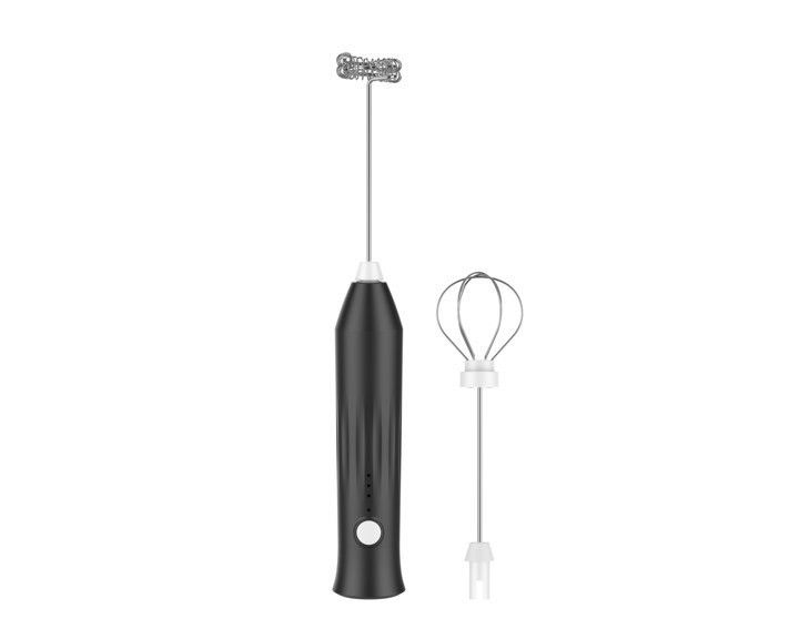 MINI Milk Frother Rechargeable 3 Speeds Foam Maker Coffee Whisk Mixer Electric Handle Blender Egg Beater Stirring stick + lantern stick
