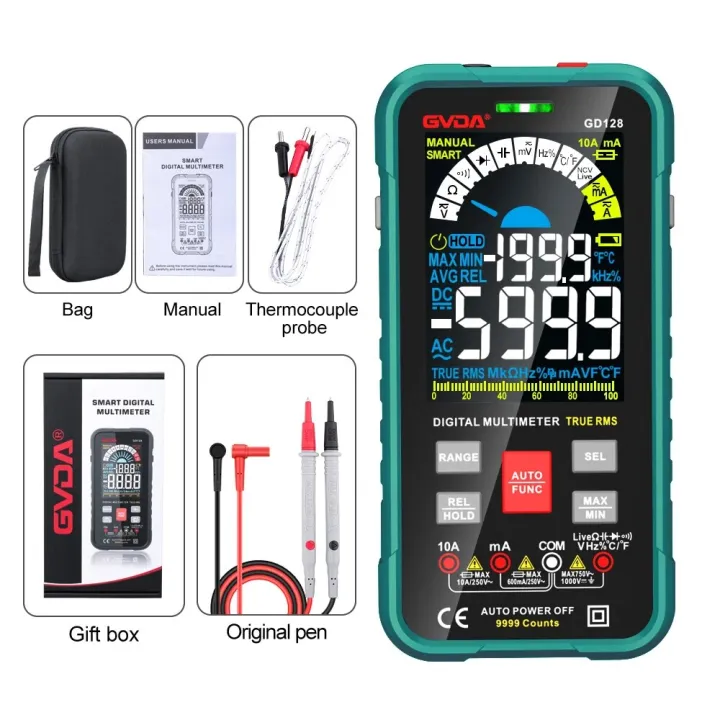 New%209999%20Counts%20Digital%20Multimeter%20Smart%20Auto%20Range%201000V%2010A%20Tester%20Meter%20Ohm%20Hz%20Capacitance%20REL%20True%20RMS%20AC%20DC%20DMM%20Multitester%20-%20Image%207