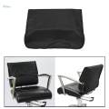 PROFESSIONAL HAIRDRESSING CHAIR BACK COVERS CLEAR BLACK 19" BARBER SHOP CHAIR PROTECTOR. 