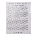 100 Envelope Challenge Binder Easy and Fun Way to Save 5, 050 - Budget Binder with Cash Envelopes Easy to Use Well-Made. 