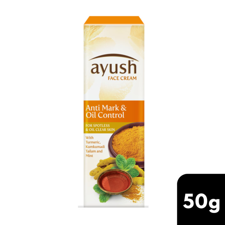 Ayush Anti Mark and Oil Control Face Cream 50g