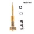 Metal Motorcycle Carburetor Air Adjusting Screw Idle Mixture Fuel Ratio Screw. 