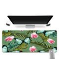 【guuli Mousepad Large 800x300 600x300 PU Leather Butterfly Pattern Series Gamer Accessories Computer Mousepad Keyboard Mat. 