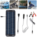 12V 30W Solar Battery Panel Battery Charger Maintainer For Car Motorcycle Tractor Boat RV. 