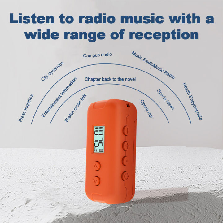 Personal%20Portable%20Pocket%20FM%20Radio,%20Mini%20Digital%20Tuning%20Transistor%20Radio%20with%20LCD%20Display,%20Stereo%20Sound,%20for%20Hiking,%20Walking,%20Jogging,%20Powered%20by%202%20AAA%20Batteries%20-%20Image%202