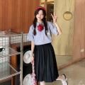Japanese Business Attire Summer Suit Preppy Style Dress jk Uniforms Korean Junior High School Graduation Season School Uniform Chorus Clothing. 