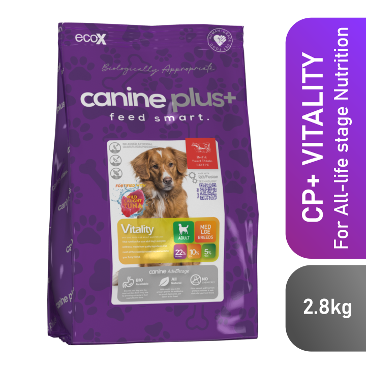 Canine Plus+ Vitality Dog Food [Beef Sweet Potato]