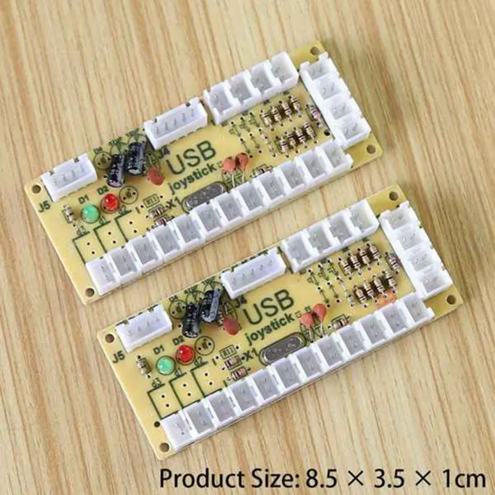 2X%20Zero%20Arcade%20DIY%20Kit%20USB%20Encoder%20PC%20to%20Joystick%20for%205pin%20Joystick%20&%202.8mm%20Button%20-%20Image%206