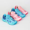 Summer Primary School Student Badminton Shoes Breathable Velcro Boys and Girls Sports Shoes Non-Slip Wear-Resistant Tendon Bottom. 