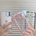 【ThinkWay】Shockproof Armor Color Bumper Clear Case For iPhone 13 12 11 Pro Max XR X XS 7 8 Plus SE2 Mini Luxury Soft Frame Hard Back Cover. 