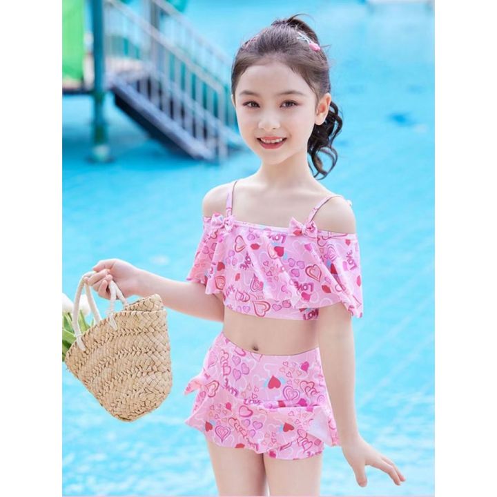 Western%20Style%20Split%20New%20Bikini%20Primary%20School%20Student%20Swimsuit%202024%20Cute%20Summer%20Quick-Drying%20Medium%20and%20Large%20Children%20Girls%20Baby%20-%20Image%206