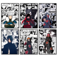 A3/A4 Size Framed wall posters Anime Manga style Naruto Madara Itachi Akatsuki wall posters wall decorations for any room. 