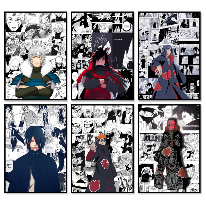 A3/A4%20Size%20Framed%20wall%20posters%20Anime%20Manga%20style%20Naruto%20Madara%20Itachi%20Akatsuki%20wall%20posters%20wall%20decorations%20for%20any%20room%20-%20Image%202