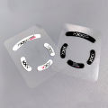 1Pack Glass Mouse Skates Glide Feet Pads Mouse Feet Sticker for G Pro Wireless Rounded Curved Edges. 