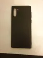 Apple iPhone 8 Case Matte Soft Silicone Back Cover - Black. 