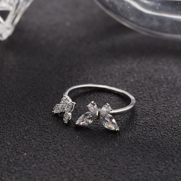 Shiny%20Cute%20Crystal%20Butterfly%20Zircon%20Rings%20For%20Women%20Girls%20Korean%20Minimalist%20Wedding%20Ring%20Adjustable%20Silver%20Color%20Ring%20Jewelry%20-%20Image%206