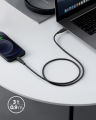 Anker USB C to Lightning Cable Powerline III Flow for iPhone 13 14 Pro Max / 12/11 AirPods iphone charging cable date cable 0.9m. 