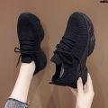 Black Work Restaurant Breathable Thick Bottom Soft Bottom Non-Slip Canteen 〉 Antiskid Shoe Women's Kitchen All Black Work Sports 〖. 