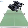 Folding Pong Net and Post Screw on Clamp for Table Tennis Training 6ft Long Net Accessory. 